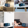 Square Independent LED Electronic Alarm Clock Large Screen