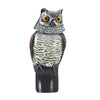 Rotating Head Fake Owl Garden Field Lawn Protection Repellent Bird Scarer