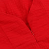 Solid Color Women Dress Square Neck Knotted Strap Zipper V Back
