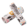 INSULAR Baby Cotton Blanket Double Layers Dotted Backing Cartoon Print 158 x 110cm