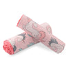 INSULAR Baby Cotton Blanket Double Layers Dotted Backing Cartoon Print 80 x 100cm