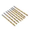 99pcs High Speed Steel Titanium Coated Twist Drill Bits