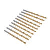 99pcs High Speed Steel Titanium Coated Twist Drill Bits