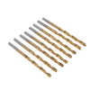 99pcs High Speed Steel Titanium Coated Twist Drill Bits