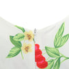 Vintage Women Dress Slim Fit Pattern Printed Big Hem