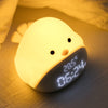 Cartoon Time Bird Night Light Alarm Clock