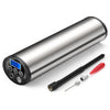 ZEEPIN AP - 101 Mini Electric Inflator with Tyre Pressure Gauge / LED Light / 4 Unit Options for Most Inflatable Items