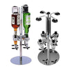 4 Head Professional Desktop Rotary Racks Wine Dispenser