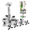 4 Head Professional Desktop Rotary Racks Wine Dispenser
