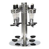 4 Head Professional Desktop Rotary Racks Wine Dispenser