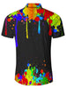 Painting Print Short Sleeves Shirt