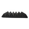 6pcs Acoustic Foam Panels Studio Soundproof Wedge Pads 30 x 30 x 5cm