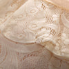 1289 Girls Cotton Belt Bow Lace Romper