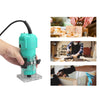 30000rpm Electric Hand Trimmer Router Wood Carving Machine