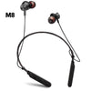 M8 Neckband Bluetooth Earphone Sports Music Sports Magnet Earbuds