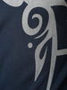 Tattoo Print Mesh Long Sleeves Casual T-shirt
