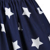 American Flag Print Sequined A Line Dress