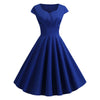 Sweetheart Neck Vintage Fit and Flare Dress