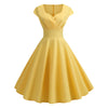 Sweetheart Neck Vintage Fit and Flare Dress
