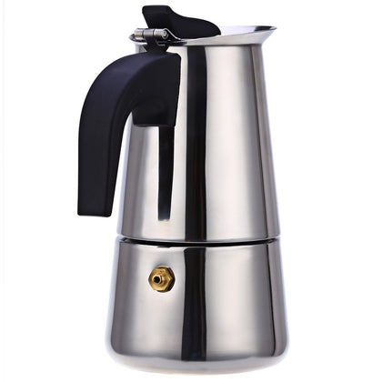 100ml Stainless Steel Mocha Espresso Percolator Coffee Pot