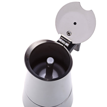 100ml Stainless Steel Mocha Espresso Percolator Coffee Pot
