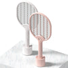 Rechargeable Household Three Grids LED Electric Mosquito Swatter