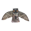 Fake Prowler Owl Decoy with Movable Wings Garden Field Lawn Protection Repellent Bird Scarer