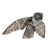 Fake Prowler Owl Decoy with Movable Wings Garden Field Lawn Protection Repellent Bird Scarer