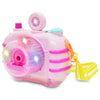 Kids Cartoon Electric Bubble Camera Toy Light Music