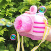 Kids Cartoon Electric Bubble Camera Toy Light Music