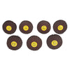7pcs Cloth Wire Striping Polishing Wheel Wood Carving Sanding Accessories