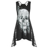Skull Longline Tank Top