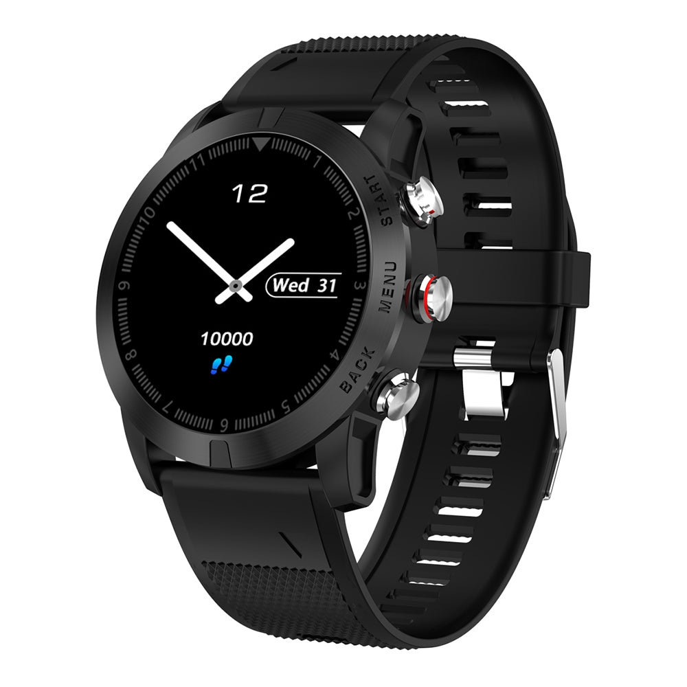NO.I S10 Smart Watch 1.3 inch Nordic NRF52832QFAA 64KB RAM 512KB ROM Heart Rate Monitor Step Count Sedentary Reminder IP68 350mAh Built-in