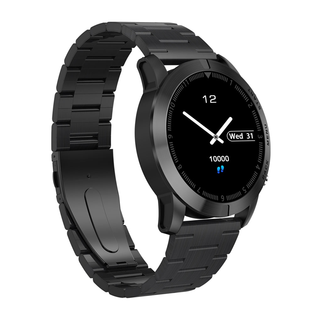 NO.I S10 Smart Watch 1.3 inch Nordic NRF52832QFAA 64KB RAM 512KB ROM Heart Rate Monitor Step Count Sedentary Reminder IP68 350mAh Built-in