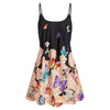 Butterfly Flower Cami Tunic Women Dress