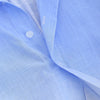 Ombre Stand Collar Linen Shirt for Men