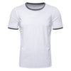 Casual Round Neck Short Sleeves T-shirt for Men