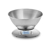 Stainless Digital Electronic Kitchen Scale Alarm Timer Temperature Sensor 5kg  Multifuctional