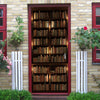 DZMT061 Book Marine Creative 3d Stereo Door Wall Sticker 2pcs