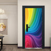 DZMT063 Colorful Pattern Creative Home Personality Decorative Wall Sticker 2pcs