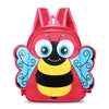 I091 School Bag Kindergarten Preschool Nylon Zipper Adjustable Wide Strap Backpack Kids