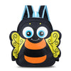 I091 School Bag Kindergarten Preschool Nylon Zipper Adjustable Wide Strap Backpack Kids