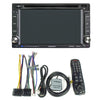 HE6609 Hands-free Communication / FM Radio / Bluetooth / 6.2 inch Capacitive Screen Car DVD Navigation