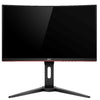AOC CQ27G1 Monitor Curved Liquid Crystal Display 27 inch 2560 x1440P 3000:1 144Hz Refresh Rate 2 x HDMI + DP + 3.5mm Audio
