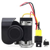 Motorcycle Electric Air Horn 125dB Powerful Sound Suitable for All 12V Vehicles