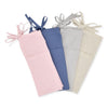 HT - 332 Linen Baby Nursery Storage Bag Multi-functional Bed Organizer 2 Pockets for Diapers Toys