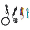GY902C Car RFID Anti-theft Hidden Lock Security Alarm System One Key Startup for DC 12V Vehicles