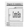 GY902C Car RFID Anti-theft Hidden Lock Security Alarm System One Key Startup for DC 12V Vehicles