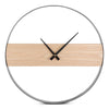 Vintage Wooden Wall Clock Decorative Hanging Watch for Home Office Bar