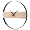 Vintage Wooden Wall Clock Decorative Hanging Watch for Home Office Bar